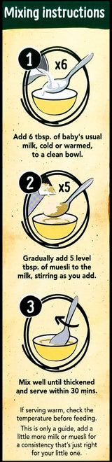 Organix Baby Food 10+ months - Banana, Peach & Apple Muesli (200g) - Organics.ph