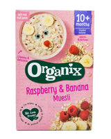 Organix Baby Food 10+ months - Raspberry & Banana Muesli (200g) - Organics.ph