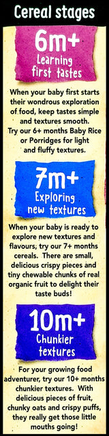 Organix Baby Food 10+ months - Raspberry & Banana Muesli (200g) - Organics.ph