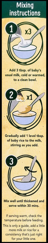 Organix Baby Food 6+ months - Baby Rice (100g) - Organics.ph