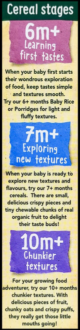 Organix Baby Food 6+ months - Strawberry & Banana Porridge (120g) - Organics.ph