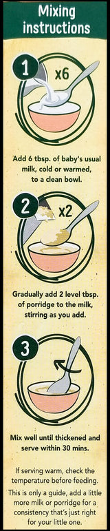 Organix Baby Food 6+ months - Strawberry & Banana Porridge (120g) - Organics.ph