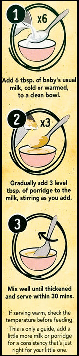 Organix Baby Food 7+ months - Banana & Plum Porridge (200g) - Organics.ph