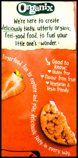 Organix Baby Snacks 7+ months - Strawberry Rice Cakes (50g) - Organics.ph