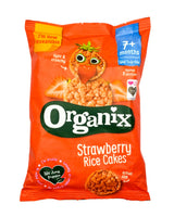 Organix Baby Snacks 7+ months - Strawberry Rice Cakes (50g) - Organics.ph