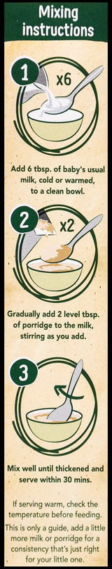 Organix Fruity Apple Porridge (120g) - Organics.ph