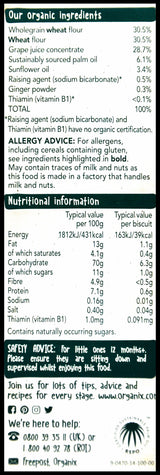 Organix Gingerbread Men Biscuits - Organics.ph