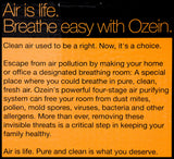 Ozein Ozonator HEPA & Carbon Filter with UV Lamp - Organics.ph