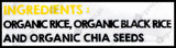 Perfect Earth Organic Chia Pasta - Black Rice & Chia (225g) - Organics.ph