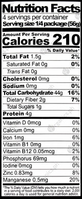 Perfect Earth Organic Chia Pasta - Black Rice & Chia (225g) - Organics.ph