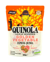 Quinola Organic Express Quinoa Golden Vegetables - Ready to Cook (250g) - Organics.ph