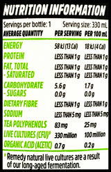 Remedy Organic Kombucha Apple Crisp (330ml bottle) - Organics.ph