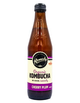 Remedy Organic Kombucha Cherry Plum (330ml bottle) - Organics.ph