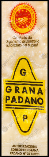 Rognoni Umberto Grass-Fed Grana Padano Cheese (approx. 300g) - Organics.ph