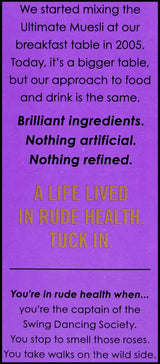 Rude Health Organic Crunchy Berry Granola (400g) - Organics.ph