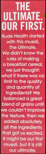 Rude Health Organic Ultimate Muesli (400g) - Organics.ph