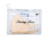 Scelido Copper & Nano Silver Face Mask - Baby Pink - Organics.ph