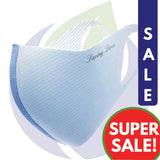 Scelido Copper & Nano Silver Face Mask - Sky Blue - Organics.ph