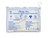 Scelido Copper & Nano Silver Face Mask - White AUM (S) - Organics.ph