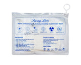 Scelido Copper & Nano Silver Face Mask - White AUM (XS) - Organics.ph