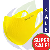 Scelido Copper & Nano Silver Face Mask - Yellow - Organics.ph