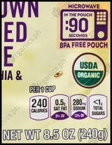 Seed of Change Organic Brown & Red Rice w/ Chia & Kale (240g) - Ready to Cook - Organics.ph