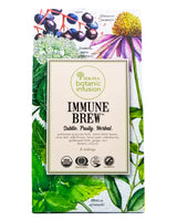 Sekaya Botanic Infusion Organic Immune Brew Tea - Ginger Root, Echinacea, Lemon (8 bags) - Organics.ph
