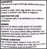 Sekaya Organic Moringa (Malunggay) 500mg (30 caps) - Organics.ph