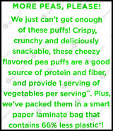 Simple Truth Organic Baked Pea Puffs Snack - Vegan Cheezy (113g) - Organics.ph