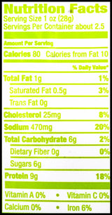 Simple Truth Organic Beef Jerky - Black Pepper (70g) - Organics.ph