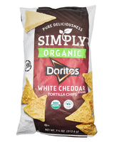 Simply Organic Doritos Tortilla Chips - White Cheddar (212.6g) - Organics.ph