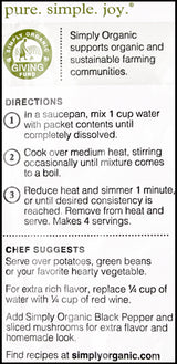 Simply Organic Mushroom Sauce Mix (24g) - Organics.ph