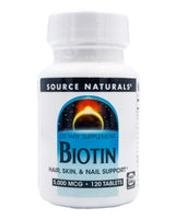 Source Naturals Biotin 5000mcg (120 tablets) - Organics.ph