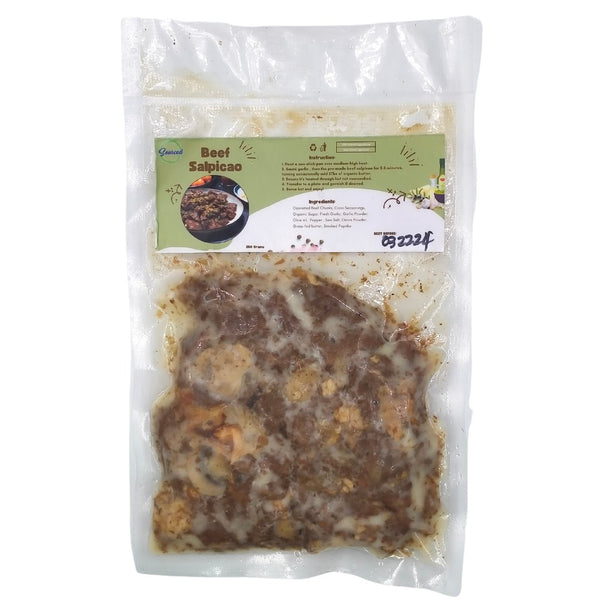 Sourced Beef Salpicao - Ready to Cook (250g) - Organics.ph