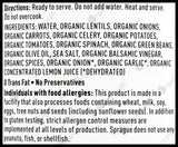 Sprague Foods Organic Lentil Soup w/ Vegetables (398ml can) - Organics.ph