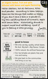 Teapigs Organic Tea - Lemon Balm, Turmeric, Apple (Happy Uplifting) (15 bags) - Organics.ph
