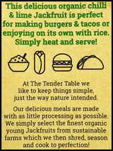 Tender Table Organic Vegan Jackfruit Meal - Chili & Lime Jackfruit (300g) - Organics.ph