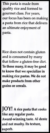 Tinkyada Organic Brown Rice Spaghetti (340g) - Organics.ph