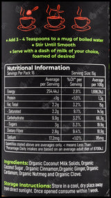 Topwil Nutrition Organic Coconut Latte - Chai (240g) - Organics.ph