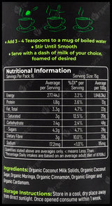 Topwil Nutrition Organic Coconut Latte - Moringa / Malunggay (240g) - Organics.ph