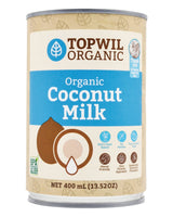 Topwil Organic Coconut Milk (Canned) (400ml) - Organics.ph