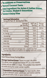 Topwil Organic Extra Thick Coconut Cream (Canned) (400ml) - Organics.ph