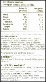 Waah Organic Simmer Sauce - Korma Curry (300g) - Organics.ph