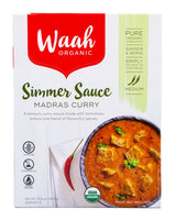 Waah Organic Simmer Sauce - Madras Curry (300g) - Organics.ph