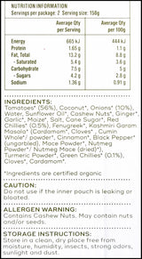 Waah Organic Simmer Sauce - Makhani Curry (300g) - Organics.ph