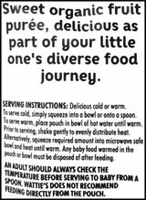 Wattie's Organic Baby Food 6+ months - Apple, Banana & Avocado (120g) - Organics.ph