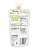 Wattie's Organic Baby Food 6+ months - Pumpkin Kumara (Camote) & Courgette w/ Quinoa (120g) - Organics.ph