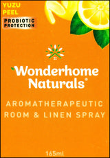 Wonderhome Naturals Aromatherapeutic Room & Linen Spray - Yuzu Peel (165ml) - Organics.ph