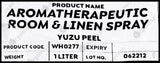 Wonderhome Naturals Aromatherapeutic Room & Linen Spray - Yuzu Peel - Refill Pack (1 Liter) - Organics.ph