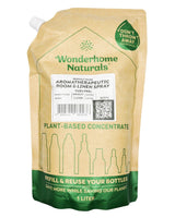 Wonderhome Naturals Aromatherapeutic Room & Linen Spray - Yuzu Peel - Refill Pack (1 Liter) - Organics.ph